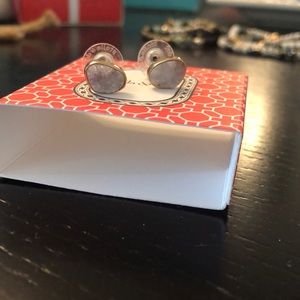 Stella and dot BNIB druzy earrings